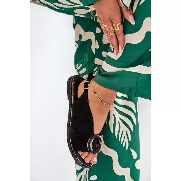  Sandale de dama BOTO KV27-053 35820 NEGRU 