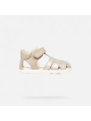 Sandale pentru fete GEOX SANDAL STEPPIEUP B656QA0CR85C5000 BEJ