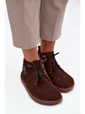Pantofi de dama ZAZOO 30072 CIOCOLATĂ