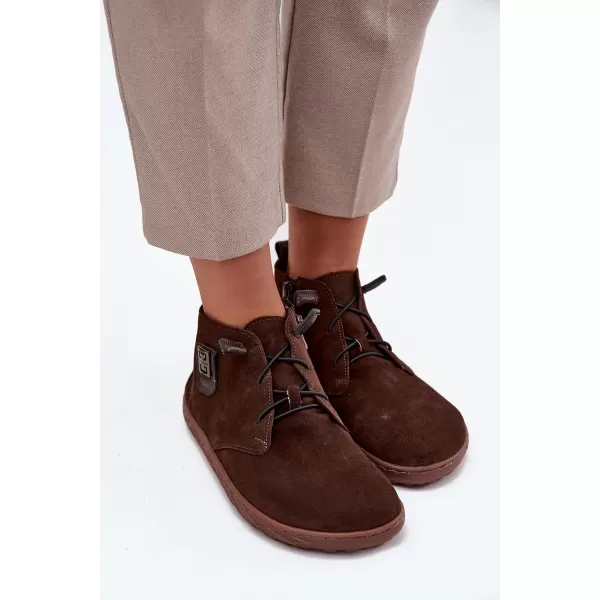 Pantofi de dama ZAZOO 30072 CIOCOLATĂ 