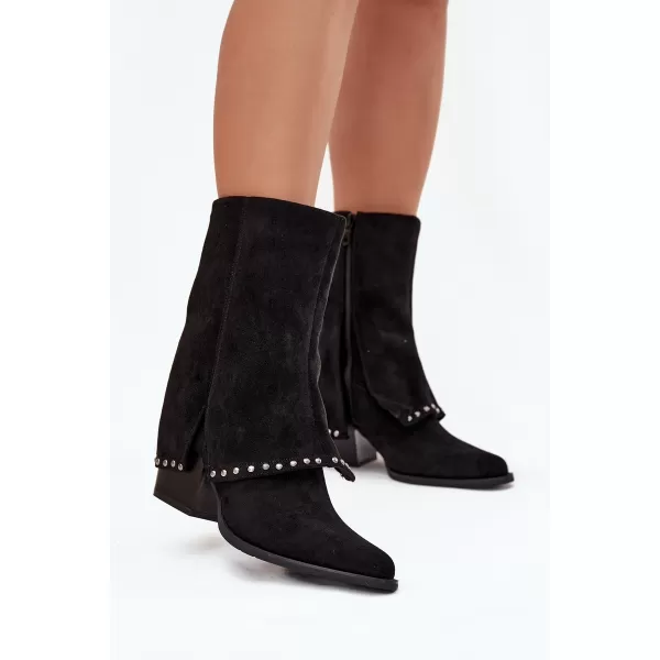  Pantofi de dama VINCEZA 16516 NEGRU 