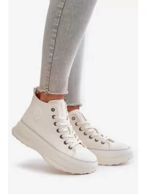 Adidași de damă BIG STAR OO274064 WHITE Pantofi Big Star