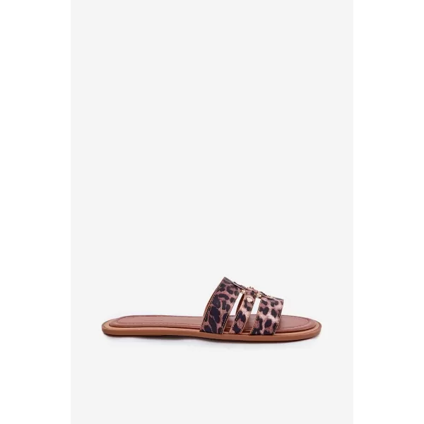  Papuci de damă BOTO NOROTI 37941 LEOPARD 