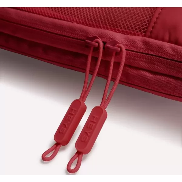  Valiză HEYS Ecotex Compression Packing Cube 4 Pc Set ARȚAR ROȘU 
