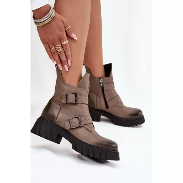  Pantofi de dama ZAZOO 60482 BEJ 