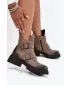 Pantofi de dama ZAZOO 60482 BEJ