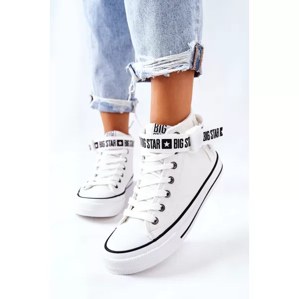  Adidași de damă BIG STAR GG274027 WHITE Pantofi Big Star 