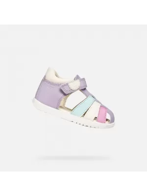 Primii pași fetelor GEOX SANDAL MACCHIA B254WB08502C8888 VIOLET