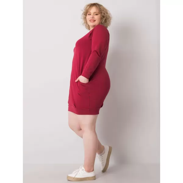  Rochie BASIC FEEL GOOD RV-SK-6296.99 BURGUNDIA 