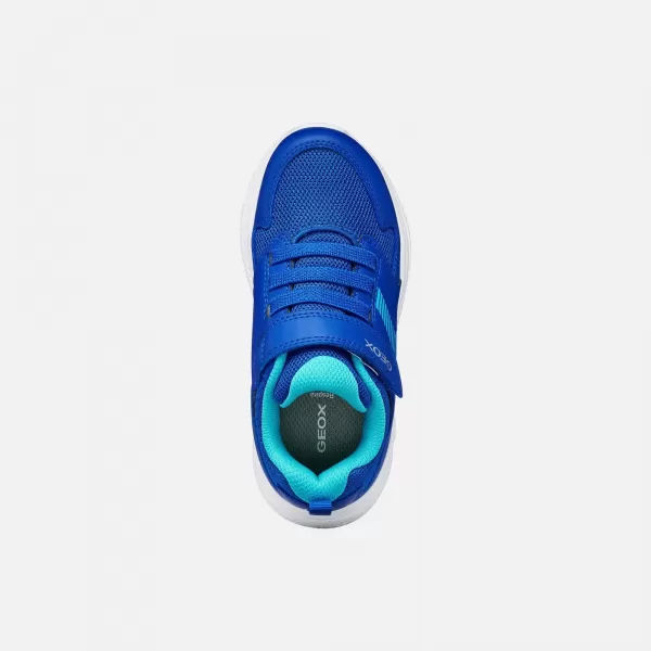  Adidași pentru băieți GEOX SPRINTYE J55GBA0BC14C4255 ALBASTRU 