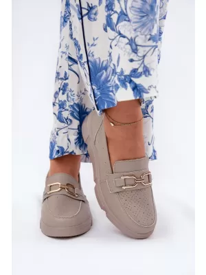 Mocasini de dama VINCEZA 88007 BEJ