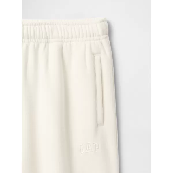  Pantaloni de trening pentru copii GAP LOGO SWEATPANTS 741404-04 NOU ALB 