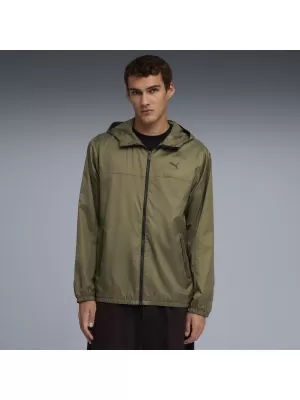 Blazer de vânt pentru bărbați PUMA ESS REGULAR WINDBREAKER 684625_81 LONDON GREEN