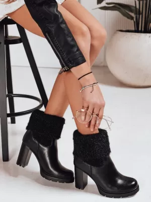 Pantofi de dama DSTREET ZY1311 NEGRU