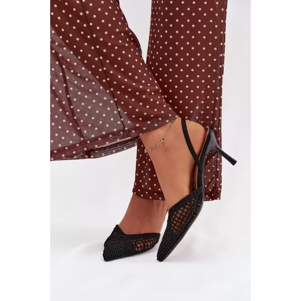  Sandale de dama BOTO HANELIS 41345 NEGRU 