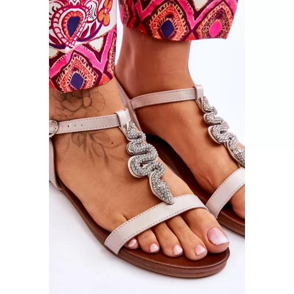 Sandale de dama S.BARSKI KV-5541-42 BEJ 