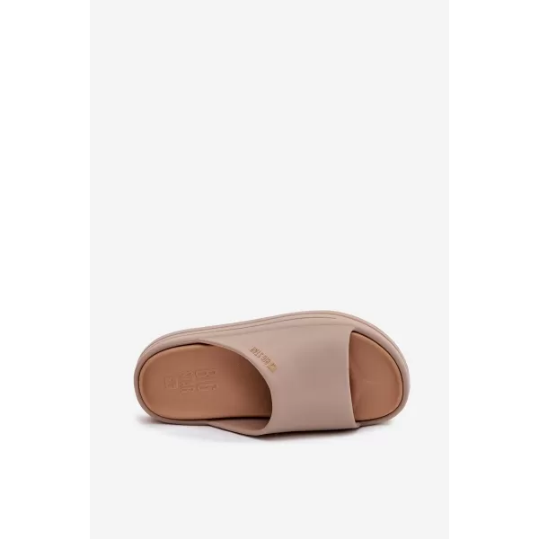  Papuci dama BIG STAR SS274424 BEI Pantofi Big Star 