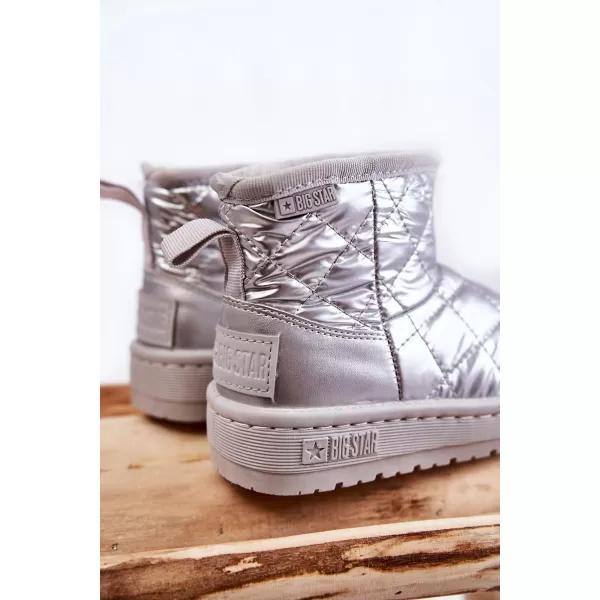  Cizme de zapada pentru copii BIG STAR KK374241 SILVER Pantofi Big Star 