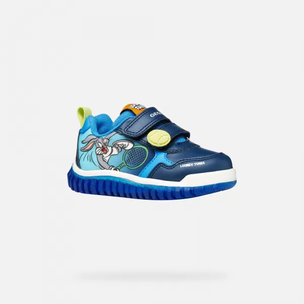  Adidași pentru băieți GEOX LIGHTYLOO B655ZB05411CB44D ALBASTRU 