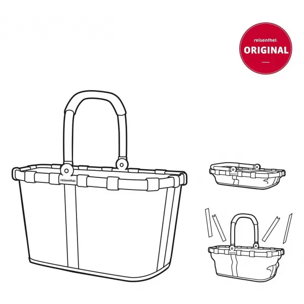  Cărucior de cumpărături REISENTHEL CarryBag CADRU AURIU/NEGRU 