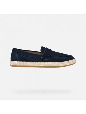 Mocasini pentru bărbați GEOX PANTELLERIA G014528 ALBASTRU ÎNCHIS