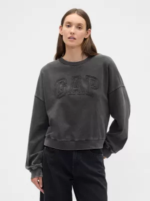 Hanorac de dama GAP LOGO SWEATSHIRT 799280-02 NOAPTE FĂRĂ LUNĂ
