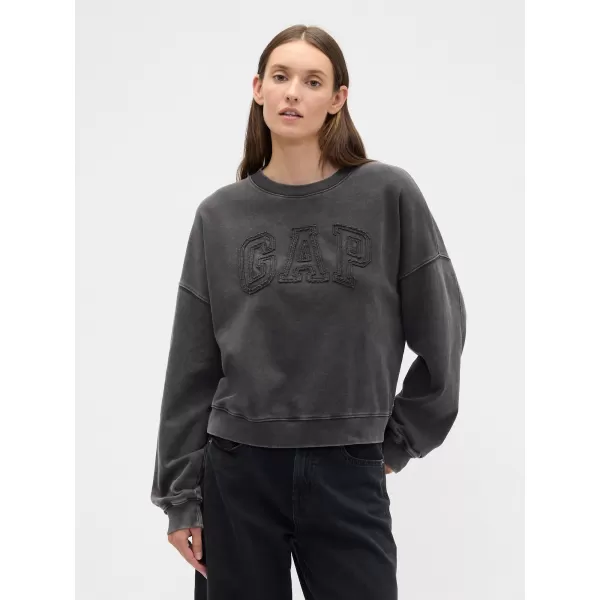  Hanorac de dama GAP LOGO SWEATSHIRT 799280-02 NOAPTE FĂRĂ LUNĂ 