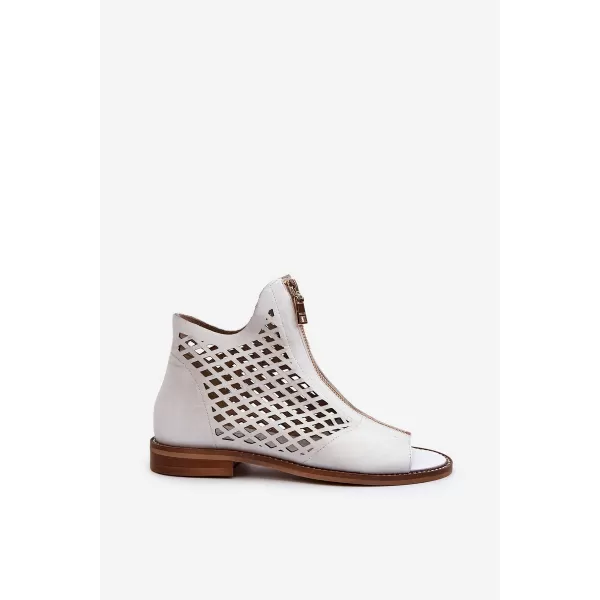  Sandale de dama ZAZOO 977/L ALB 