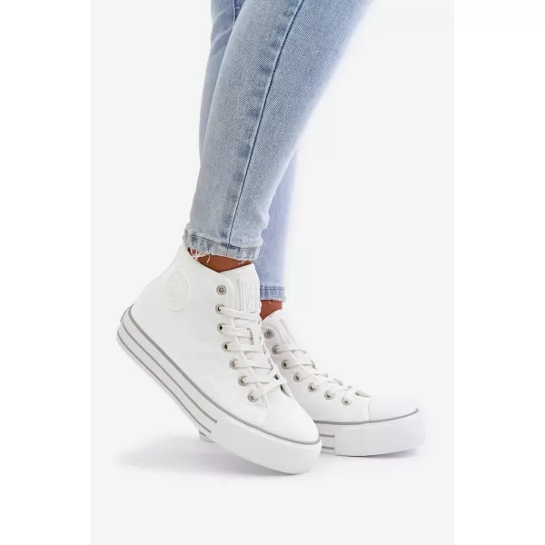  Adidași de damă BIG STAR OO274A473 WHITE Pantofi Big Star 