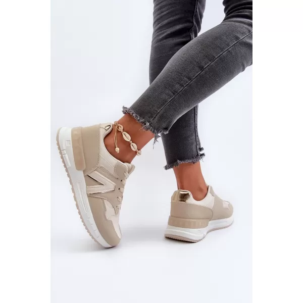  Adidași de damă BOTO VINELLI 31355 BEJ 