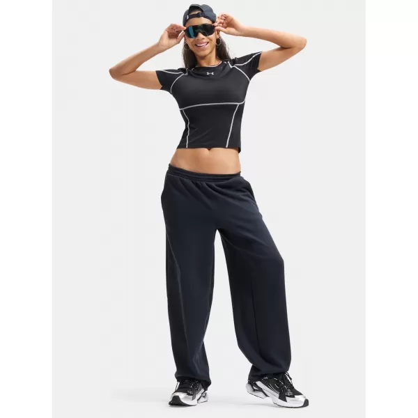  Tricou pentru femei UNDER ARMOUR HEATGEAR ELITE SS 6015368-008 NEGRU 