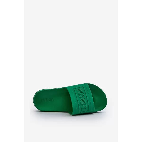  Flip-flops pentru bărbați BIG STAR NN174650 VERDE Pantofi Big Star 