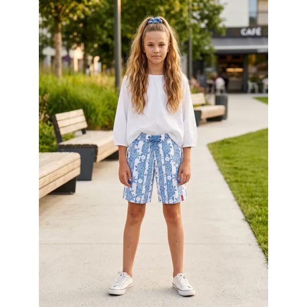  Pantaloni scurți pentru fete SAM 73 GS 14 ALBASTRU 