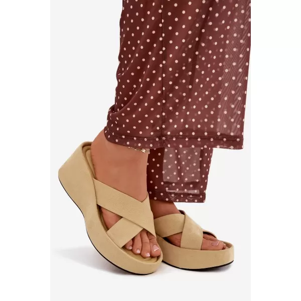  Papuci de damă BOTO CALORINE 41358 GALBEN 