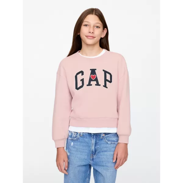  Hanorac pentru copii GAP LOGO SWEATSHIRT 628718-00 PRIMITIV 