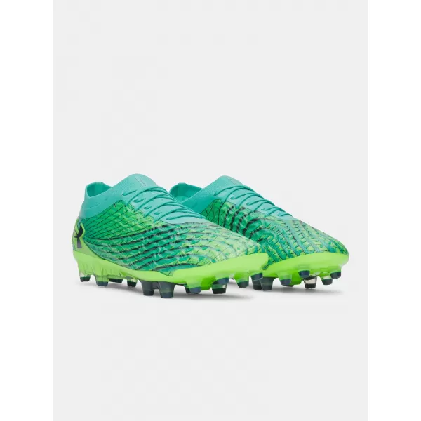  Cizme de fotbal pentru bărbați UNDER ARMOUR MAGNETICO ELITE 5 FG 6000544-331 VERDE 