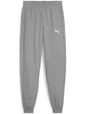 Pantaloni pentru copii PUMA TEAMGOAL CASUALS PANTS JR 658601-33 GRI MEDIU ERICH/ALB