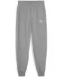Pantaloni pentru copii PUMA TEAMGOAL CASUALS PANTS JR 658601-33 GRI MEDIU ERICH/ALB