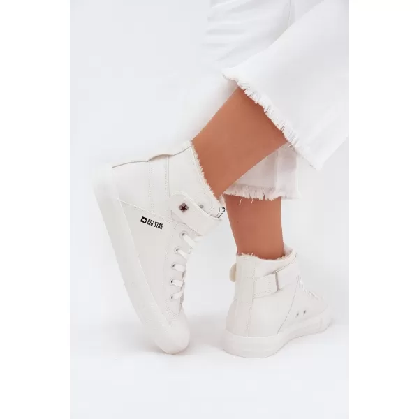  Adidași de damă BIG STAR V274541FW WHITE Pantofi Big Star 