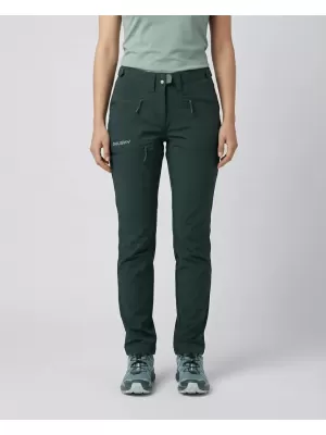Pantaloni de dama HUSKY KABUKI L VERDE ÎNCHIS