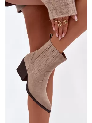 Pantofi de dama cu toc BOTO DYLIRA 40941 BEJ
