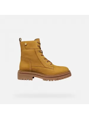 Botine de dama GEOX IRIDEA G009240 CHIHLIMBAR