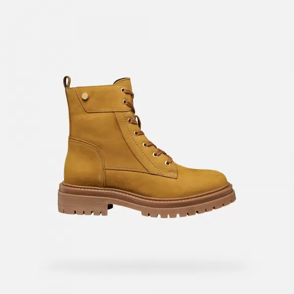  Botine de dama GEOX IRIDEA G009240 CHIHLIMBAR 