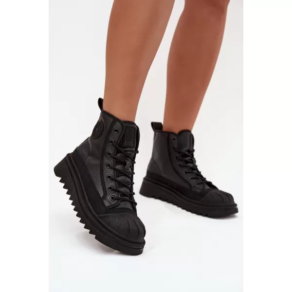  Adidași de damă BIG STAR OO274A355 NEGRI Pantofi Big Star 