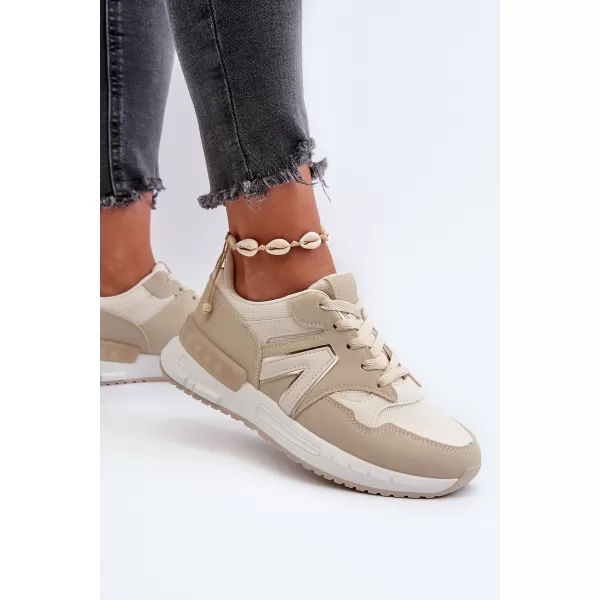 Adidași de damă BOTO VINELLI 31355 BEJ 