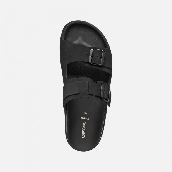  Papuci pentru bărbați GEOX PARNAIBA G014434 NEGRU 