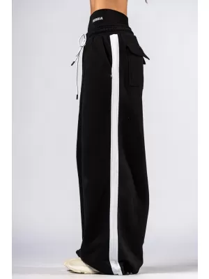 Pantaloni de trening supradimensionati POWER 896 BLACK Nebbia