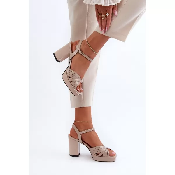  Sandale de dama D&A MR38-668 BEJ 
