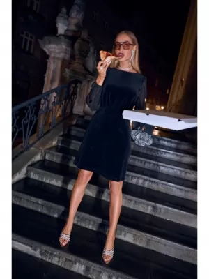 Rochie MOE M886 NEGRU