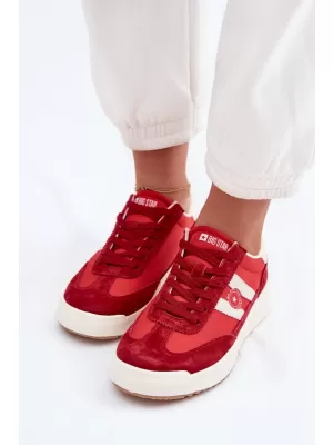 Adidasi de dama BIG STAR TT274158 RED Pantofi Big Star